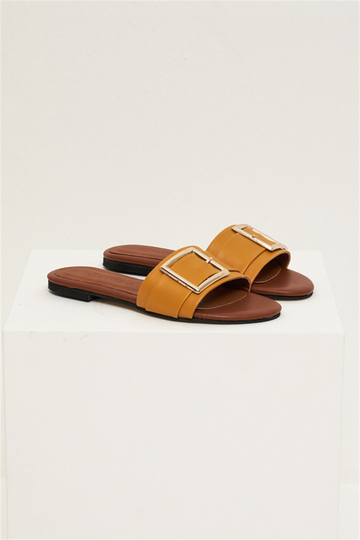 Tessa Slipper - Mustard