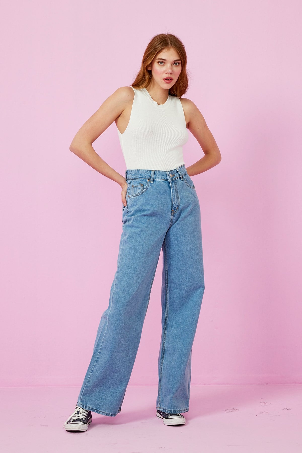 Vera Denim Pantolon - Açık Mavi