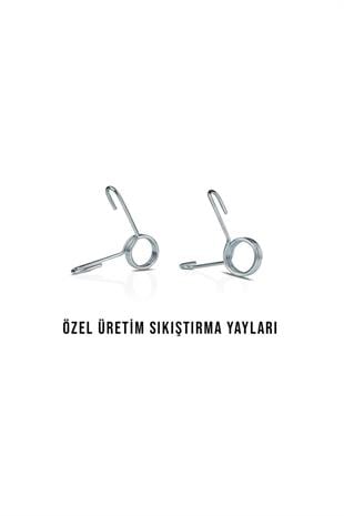 Ecgspor 2 Adet Kıskaçlı Çelik Plaka Sıkıştırma Yayı