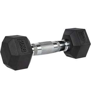VirtuFit Hexa Dumbbell Pro – Altıgen Dambıl – 2 kg (Tek)