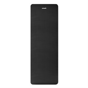VirtuFit NBR Fitness Matı – 180 × 60 × 1,5 cm – Siyah – Taşıma İpli
