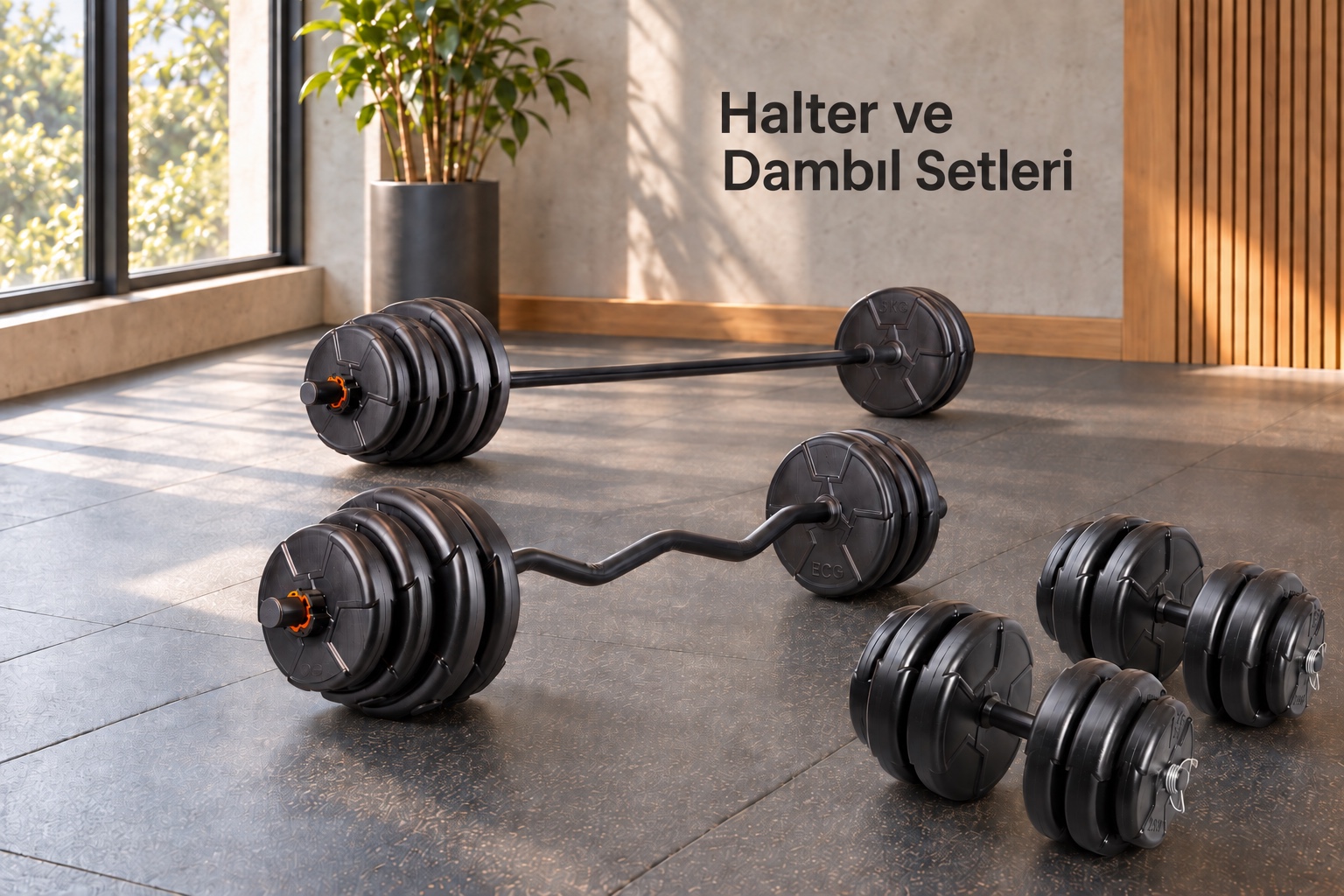 ECG Üretimi — Halter & Dambıl Setleri