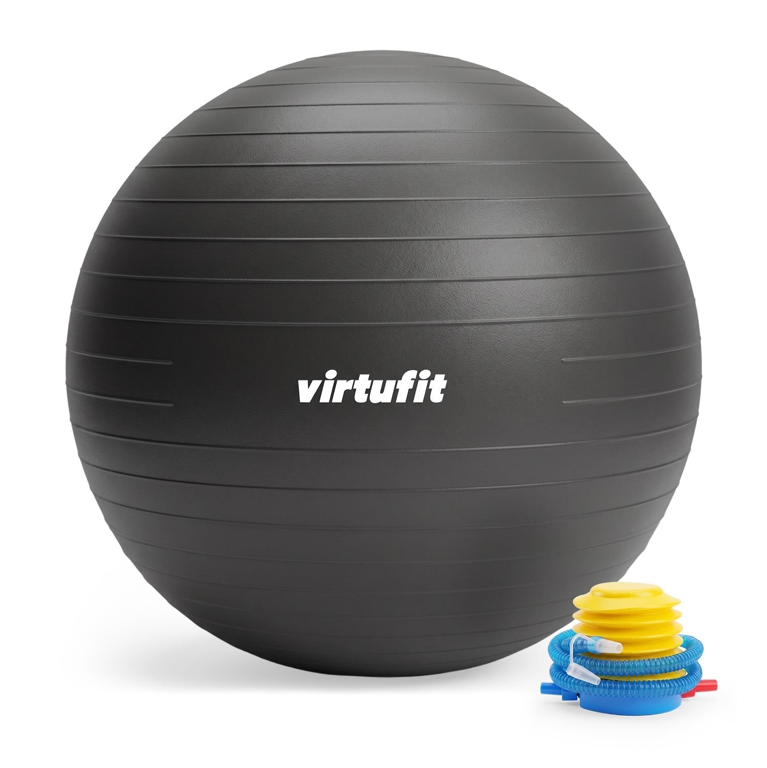 VirtuFit Anti-Burst Pilates Topu Pro – Siyah – 75 cm