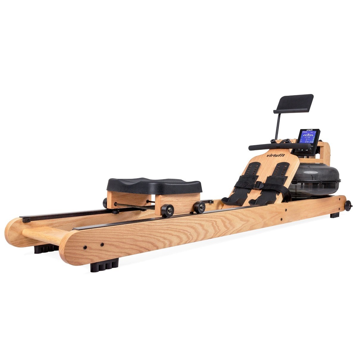VirtuFit Elite Su Dirençli Ahşap Kürek Makinesi – Meşe