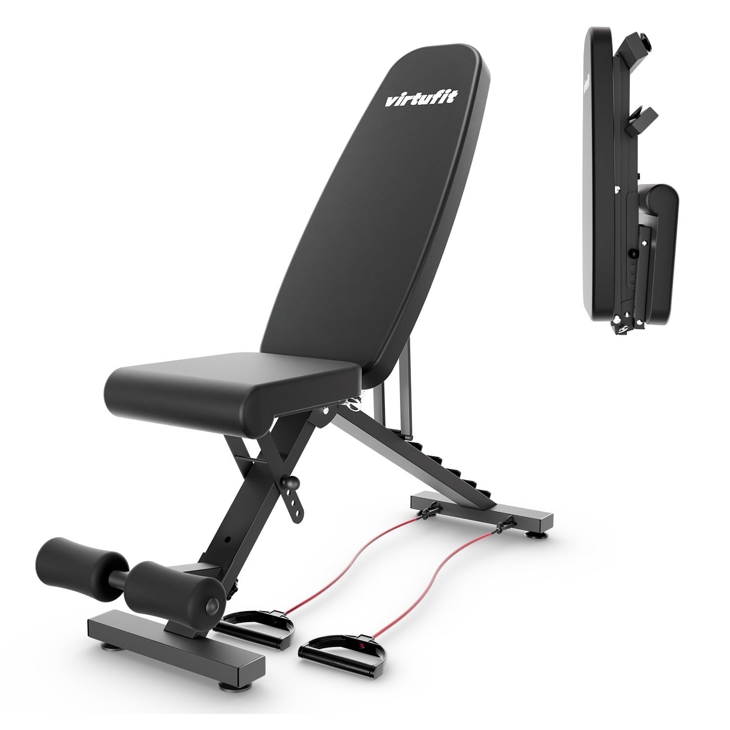 VirtuFit FB100 Katlanabilir Ayarlanabilir Fitness Bankı