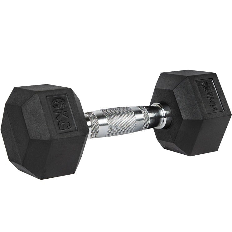VirtuFit Hexa Dumbbell Pro – Altıgen Dambıl – 6 kg (Tek)