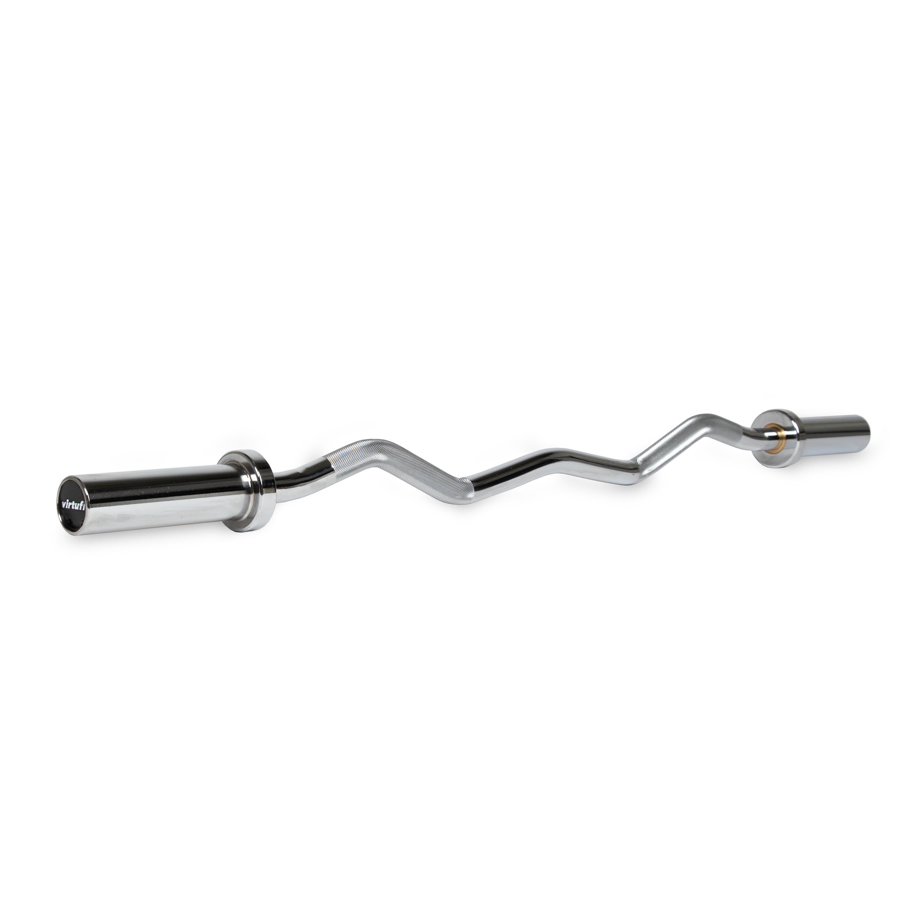VirtuFit Olimpik EZ Curl Bar – Halter Barı – 120 cm