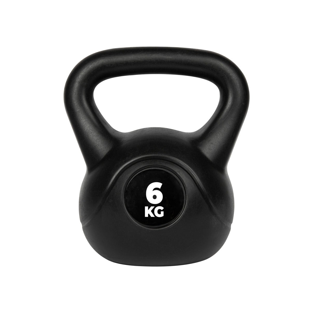 VirtuFit PVC Kettlebell – 6 kg – Siyah