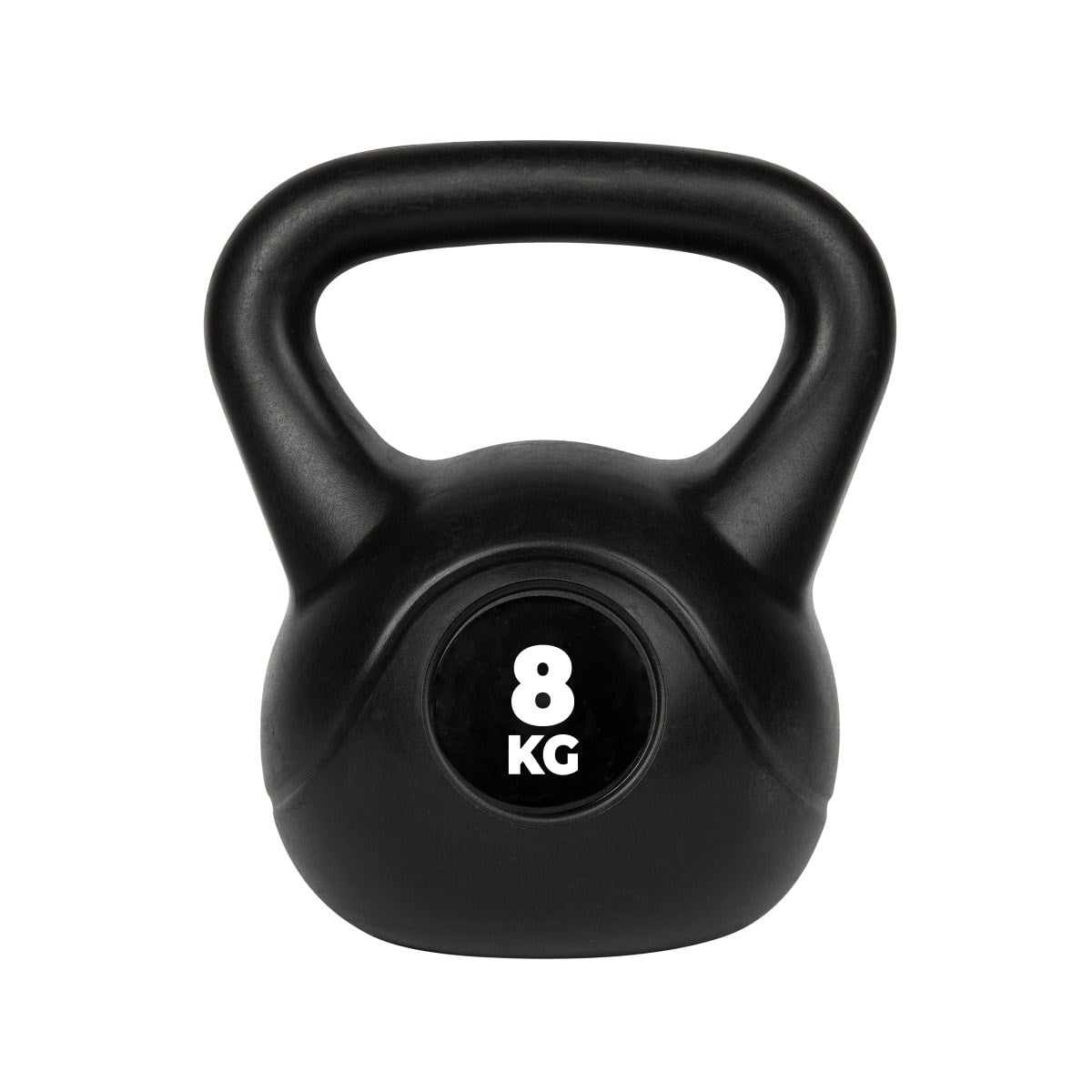 VirtuFit PVC Kettlebell – 8 kg – Siyah