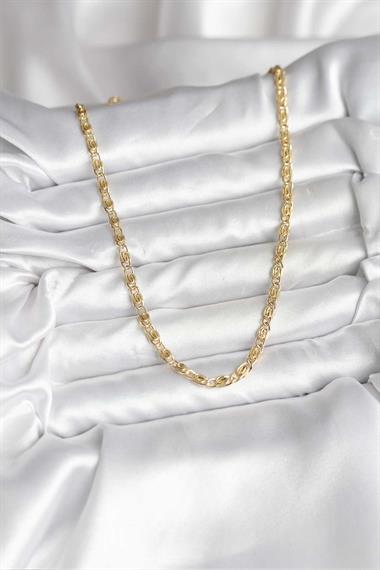 14K Gold Renk Kaplama Zincir Model CM Kadın Kolye