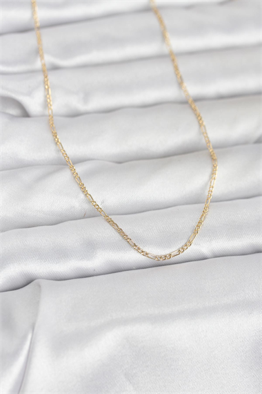 CM 14K Gold Renk 60 cm Zincirli Kadın Kolye