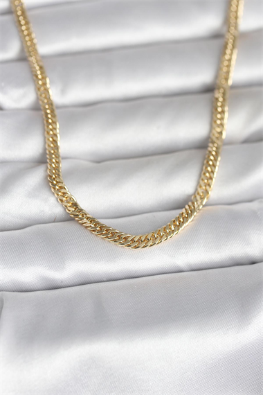CM 14K Gold Renk Zincir Model 45 cm Kadın Kolye