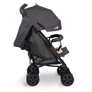 Comfymax Tam Yatar Baston Bebek Arabası – Storm Grey