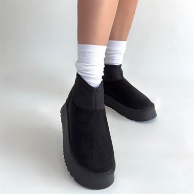 Cuen Süet Bot -Siyah