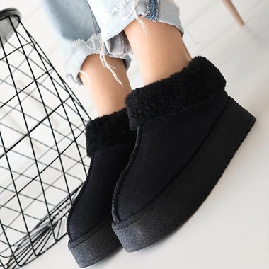 Edali Süet Bot -Siyah