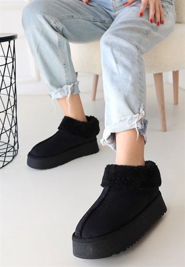 Edali Süet Bot -Siyah