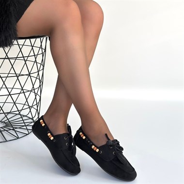 Elora Süet Babet -Siyah