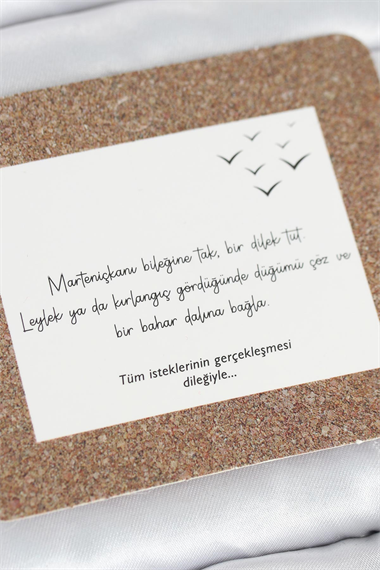 Marteniçka Bileklik 2li Nazar ve Kalp Model