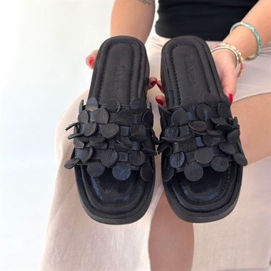 Norx Cilt Terlik -Siyah