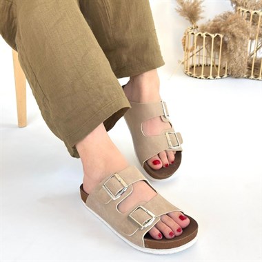 Rıno Nubuk Terlik -Ten