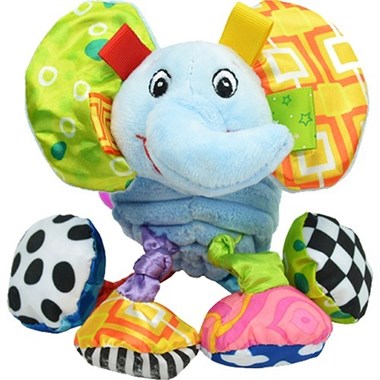 Sozzy Toys Titreşimli ve Çıngıraklı Hayvanlar - Fil SZY155