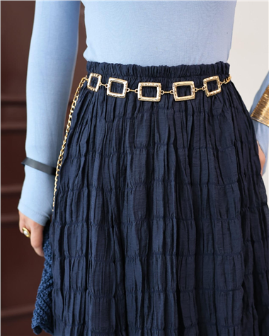 Astarlı Gipeli Modal Etek -Laci