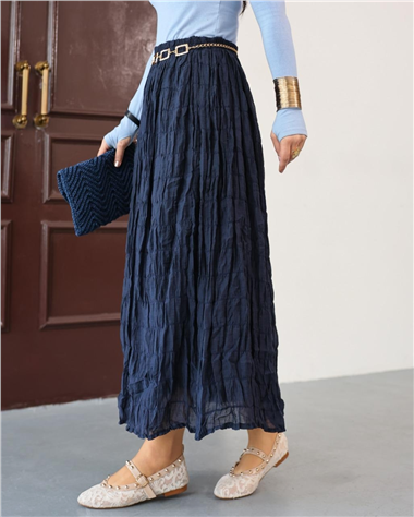 Astarlı Gipeli Modal Etek -Laci