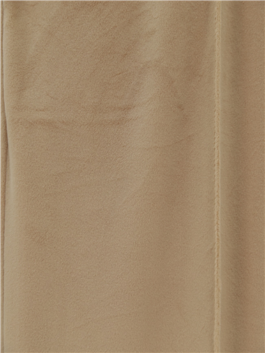 Çımalı Beli Lastikli Kadife Pantolon -Vizon