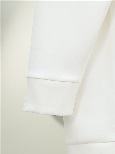 Düğmeli Biyeli Oysho Hırka -Beyaz