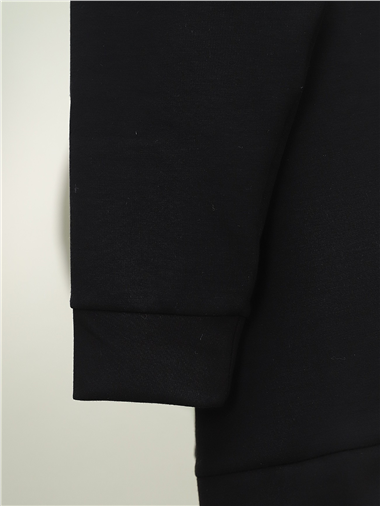 Düğmeli Biyeli Oysho Hırka -Siyah