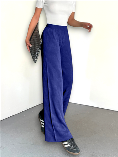 Fitilli Triko Pantolon -Saks