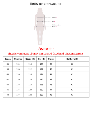 Göğsü Robalı Kemerli Gofre Elbise -Bej