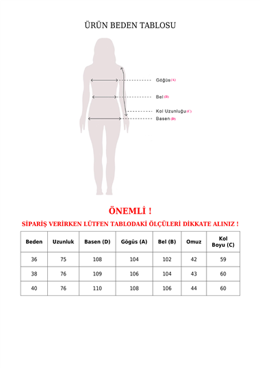 İçi Astarlı Cepli Kürklü Ceket -Taş