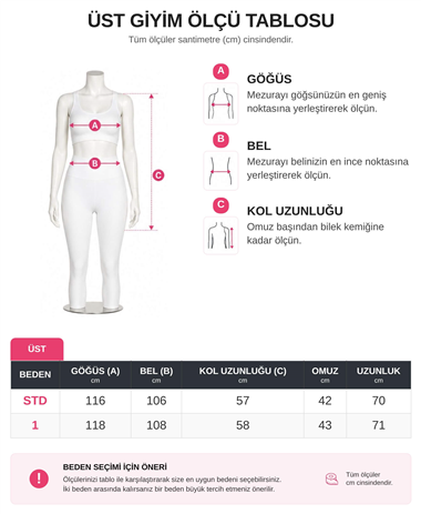Oluklu Örgülü Düğmeli Cepsiz Kısa Triko Hırka  -Krem