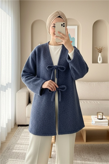 Önü Bağlamalı Sakallı Kimono -Laci