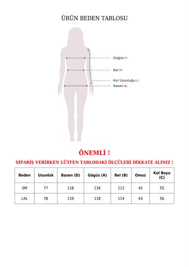 Önü Düğmeli Atkılı Cepli Ceket -Siyah
