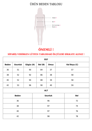 Önü Fermuarlı Cep Detaylı Beli Kemerli Etekli Diagonal Takım -Taş