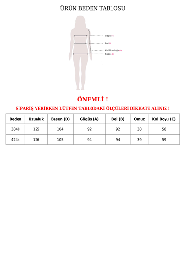 Önü Ve Manşeti Taşlı Abaya  -Gümüş