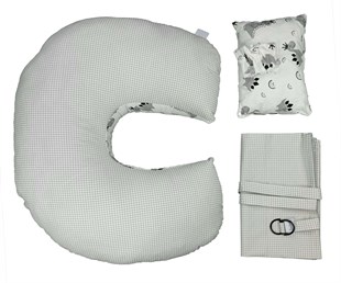 Pierre Cardin Anne Emzirme Seti Sevimli Ejderha - Gri