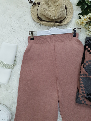 بنطلون تريكو فضفاض - داستي روز