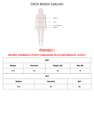 Sıfır Kol  Etekli Triko Takım -Siyah