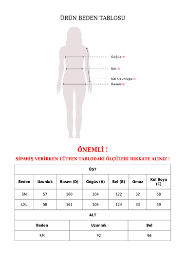 Üstü Tek Düğmeli Bağcıklı Eteği Lastikli Kraş Takım -Pudra