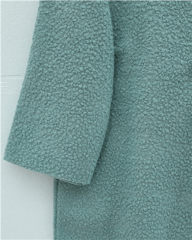 Yandan Bağlamalı Buklet Kimono   -Mint