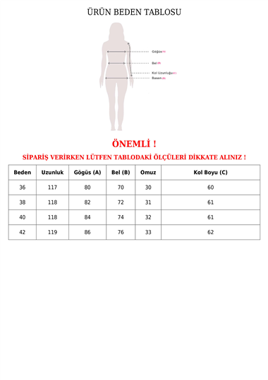 Yarım Boğazlı Kadife Elbise -Kırmızı