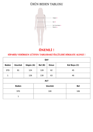 Yarım Boğazlı Triko Takım -Yeşil