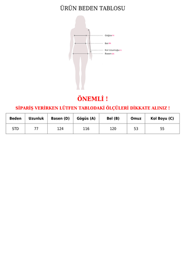 Yuvarlak Yaka Düğmeli İspanyol Kol Siena Tunik -K. Kahve