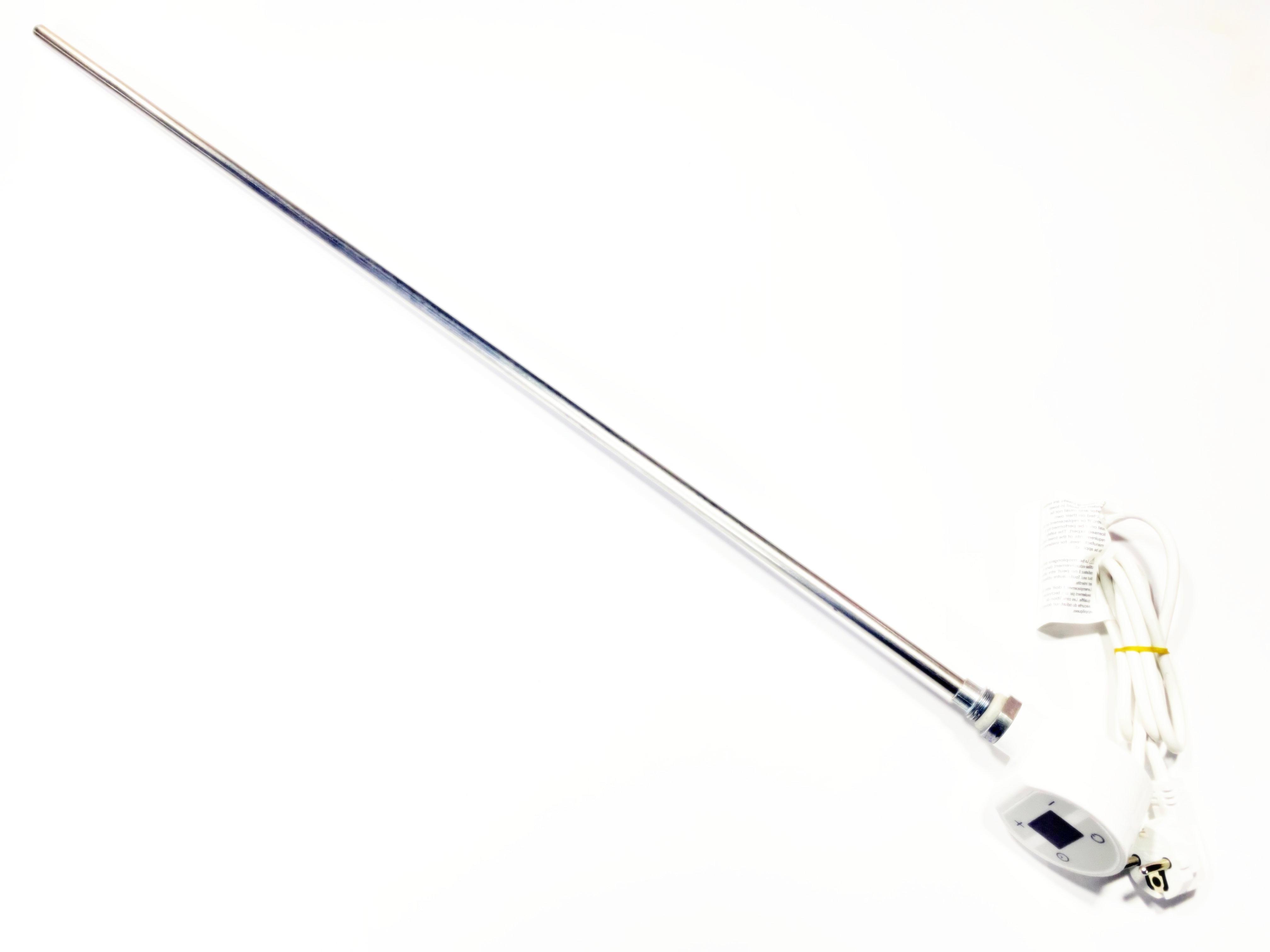 1200W Beyaz Renk Yuvarlak Dijital HP015 Model Havlupan Isıtıcı Rezistans 230 V / L:850 MM 