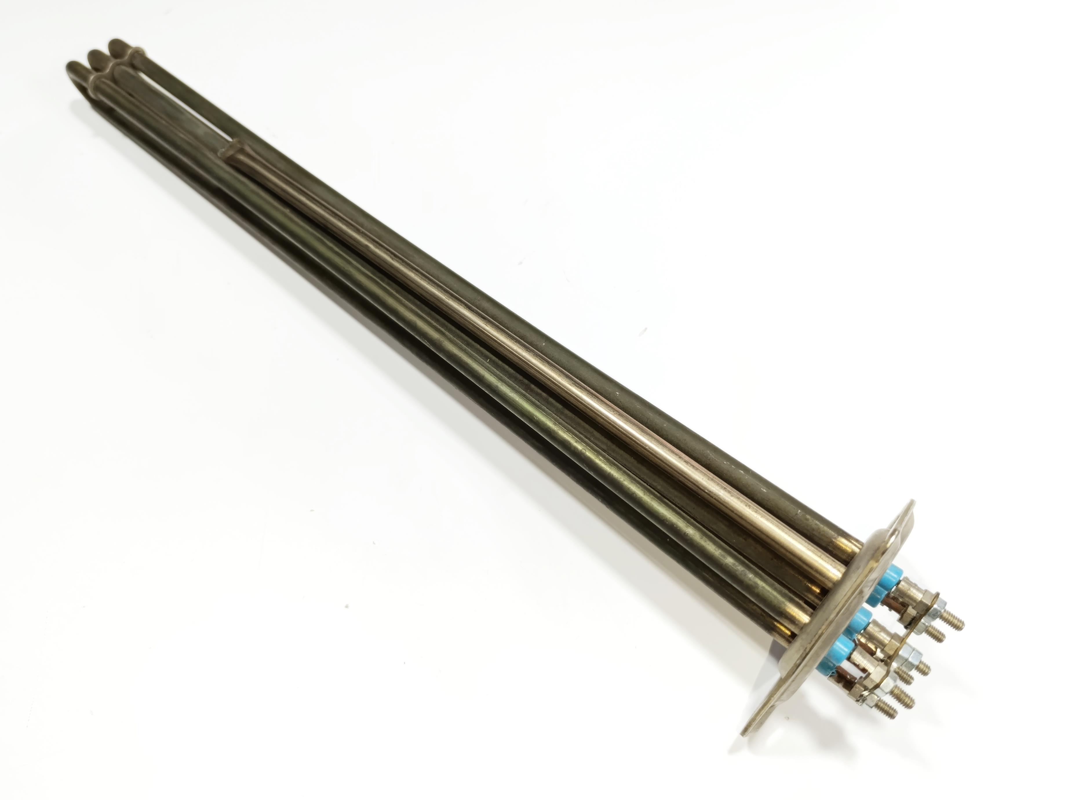 9000W Üçgen Flanş(Büyük) Trifaze Isıtıcı Rezistans F2202-1P İncolay 800 