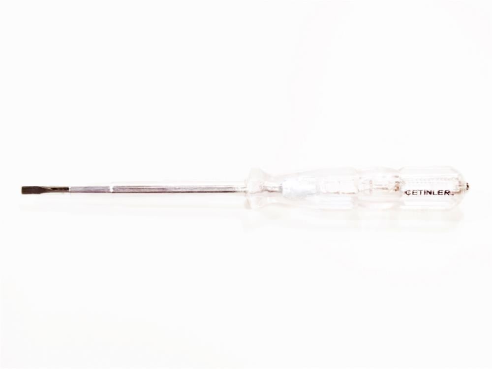 Düz Kalın Uç Çetinler Kontrol Kalemi