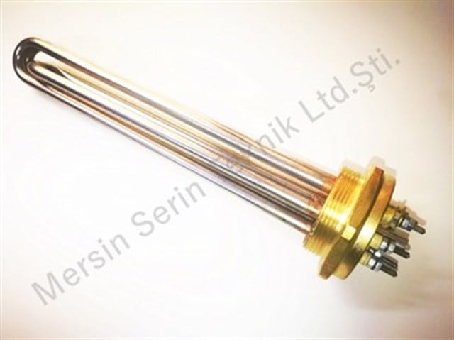 FERQ 2inç 4.5KW Trifaze 28,5cm Sanayi Kafa Isıtıcı Rezistans 